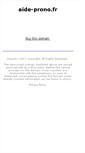 Mobile Screenshot of aide-prono.fr